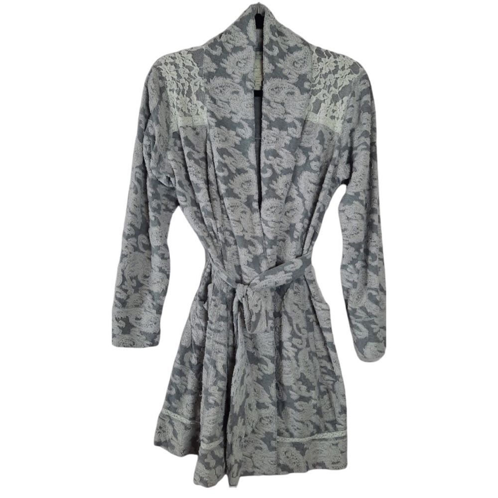 Anthropologie Eloise Gray Robe